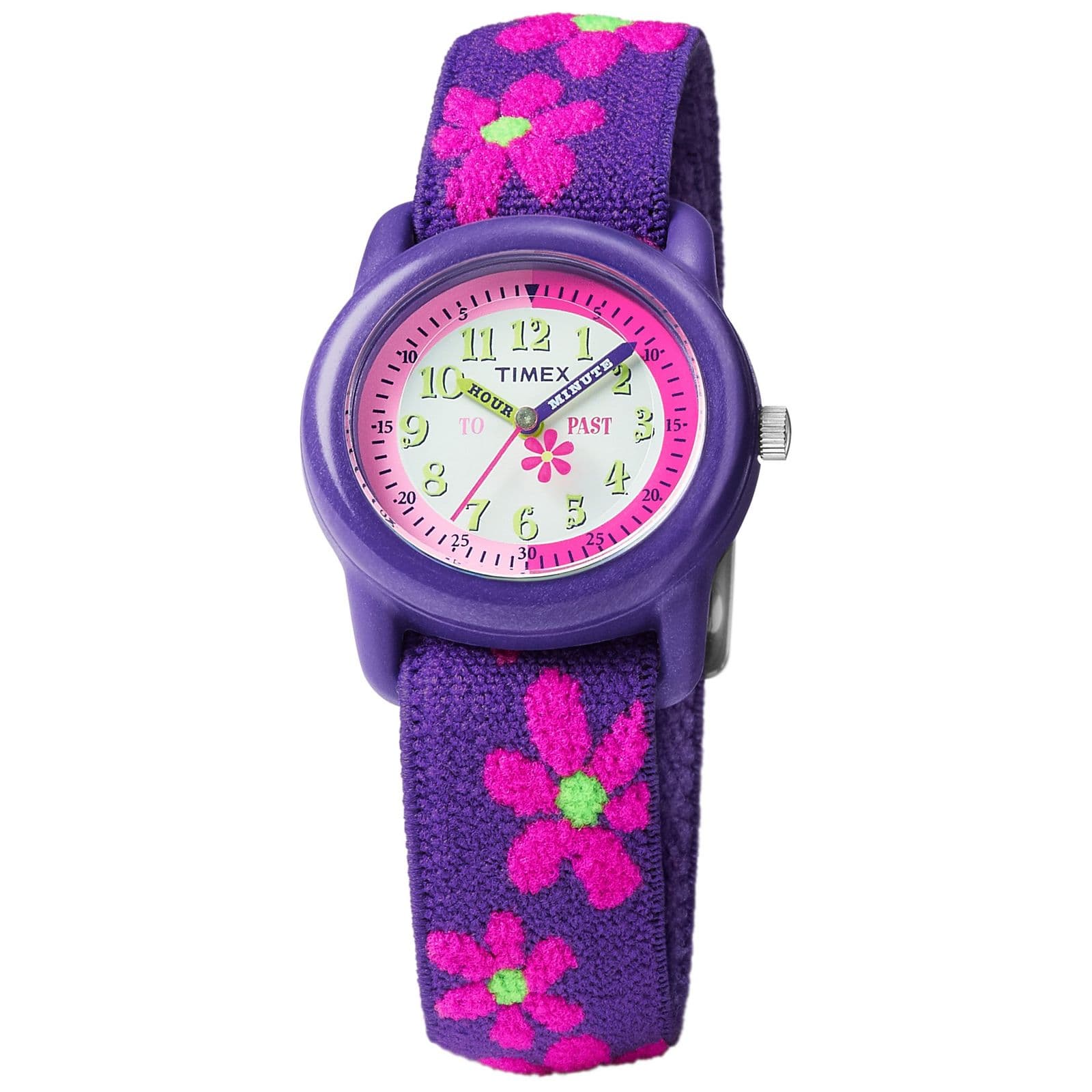 Timex TIME Machines 29mm — детские часы с тканевым ремешком