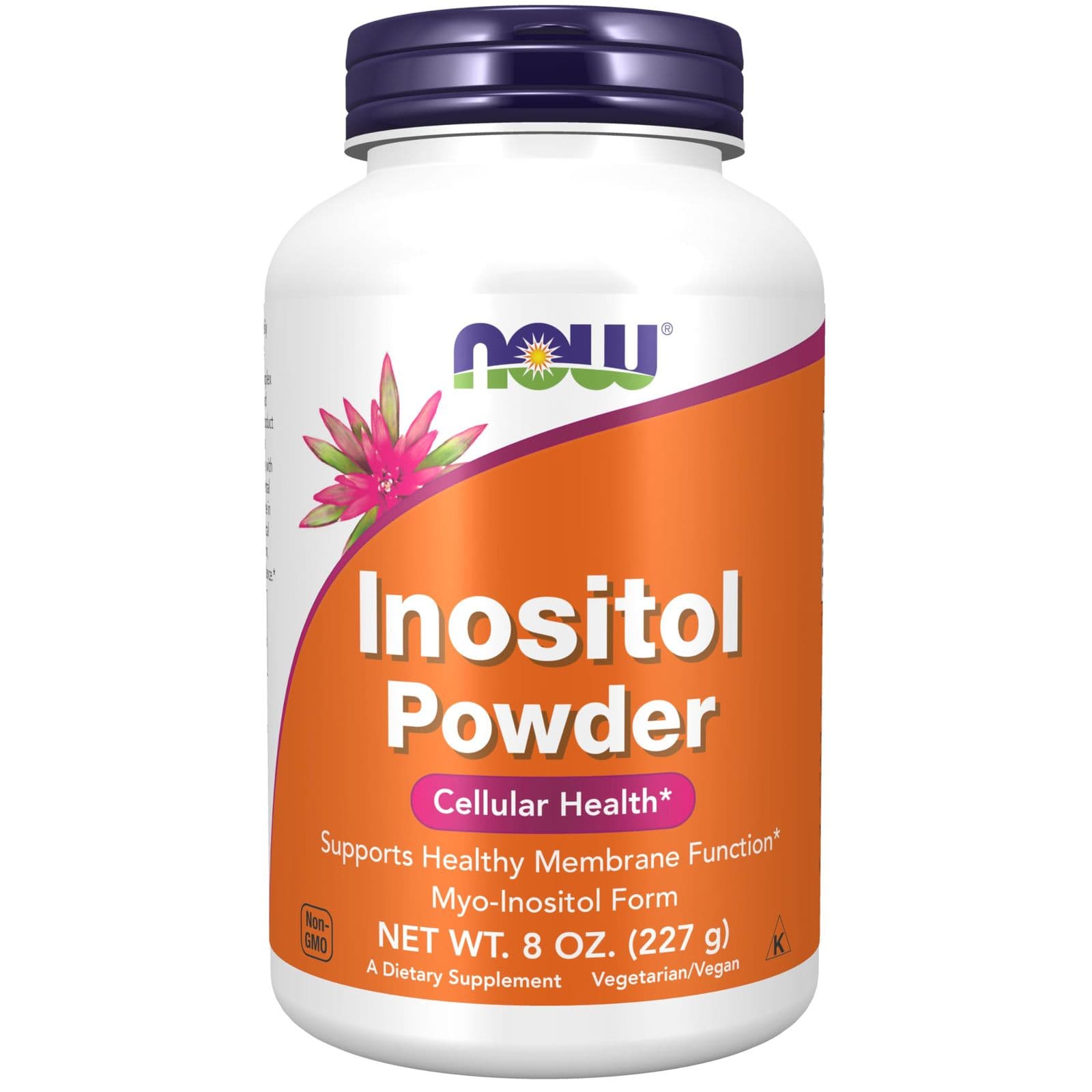 NOW Foods — mio-inozitol, kukun 227 g