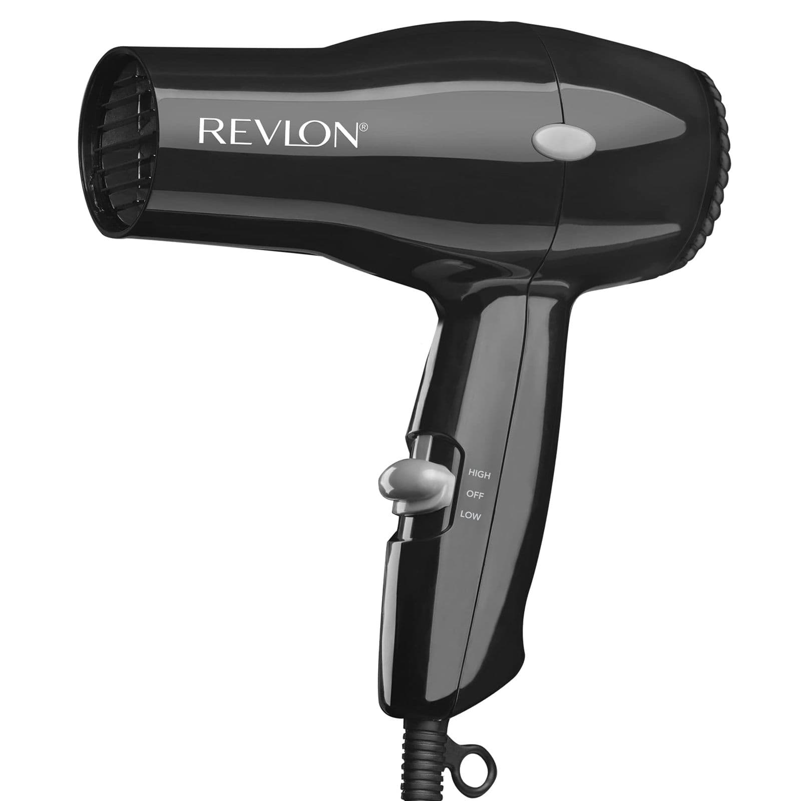 Revlon Compact Hair Dryer — вентилятор, 1875 Вт и легкий корпус