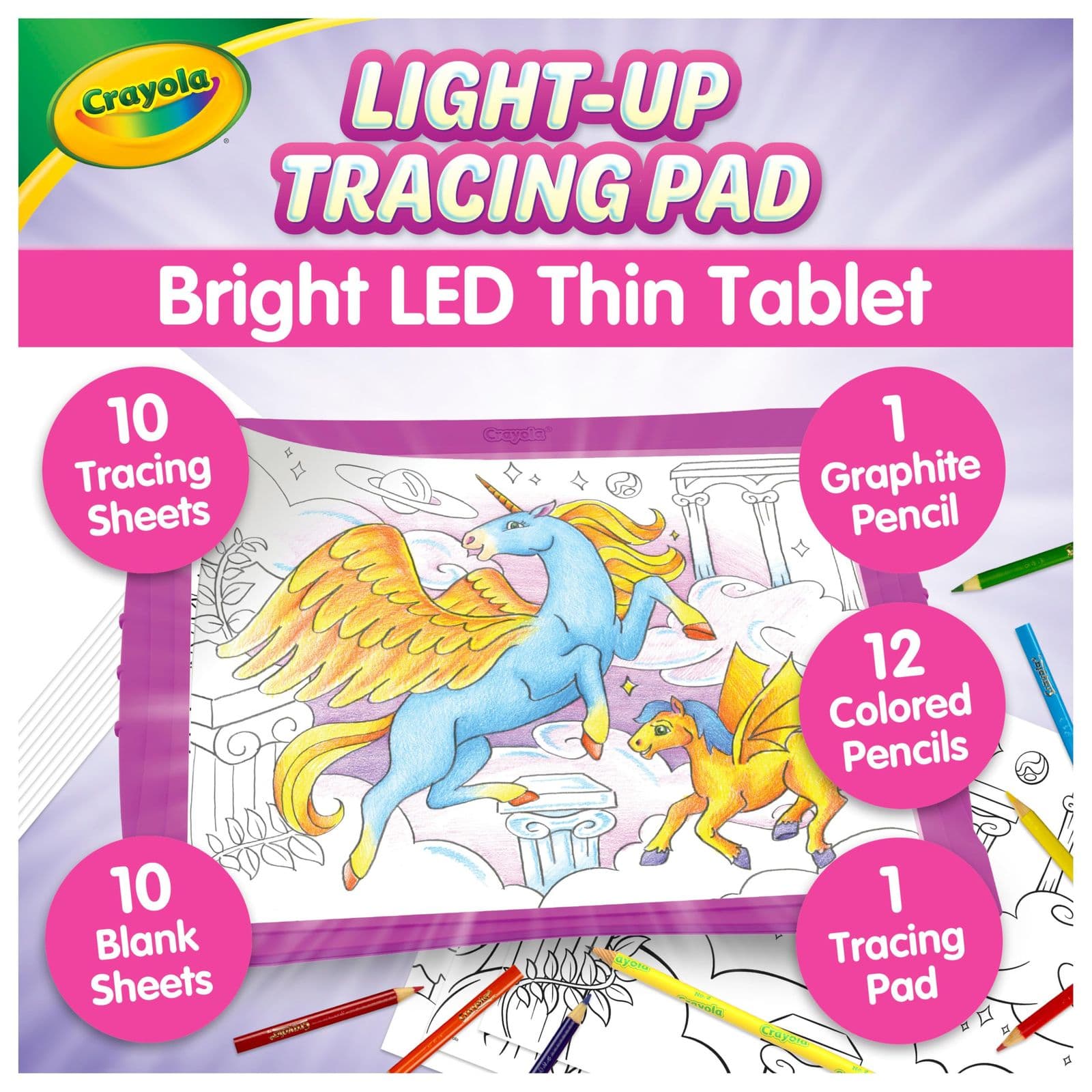 Crayola Tracing Pad — планшет для обводки с подсветкой