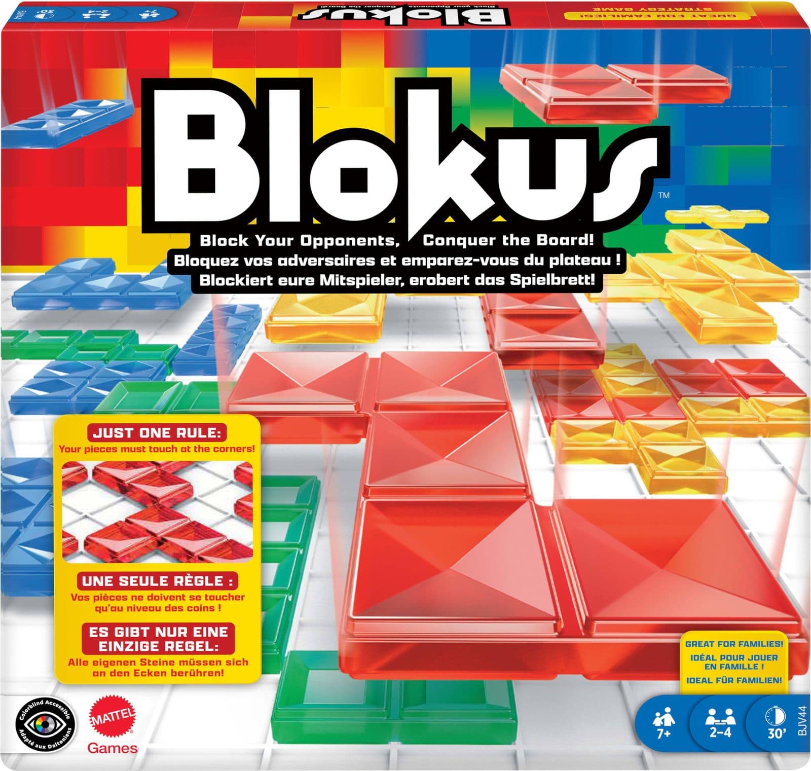 Mattel Blokus — стратегическая настольная игра