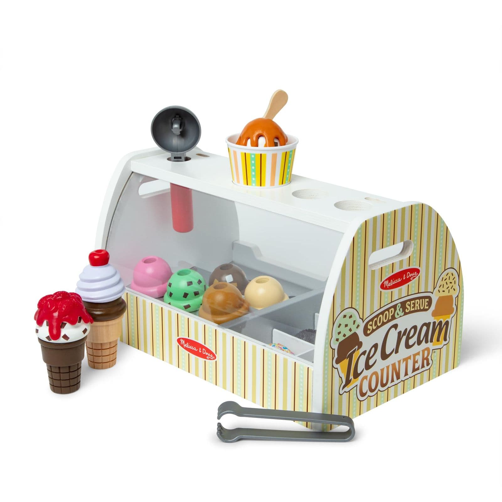 Melissa & Doug — набор с мороженым, 28 предметов