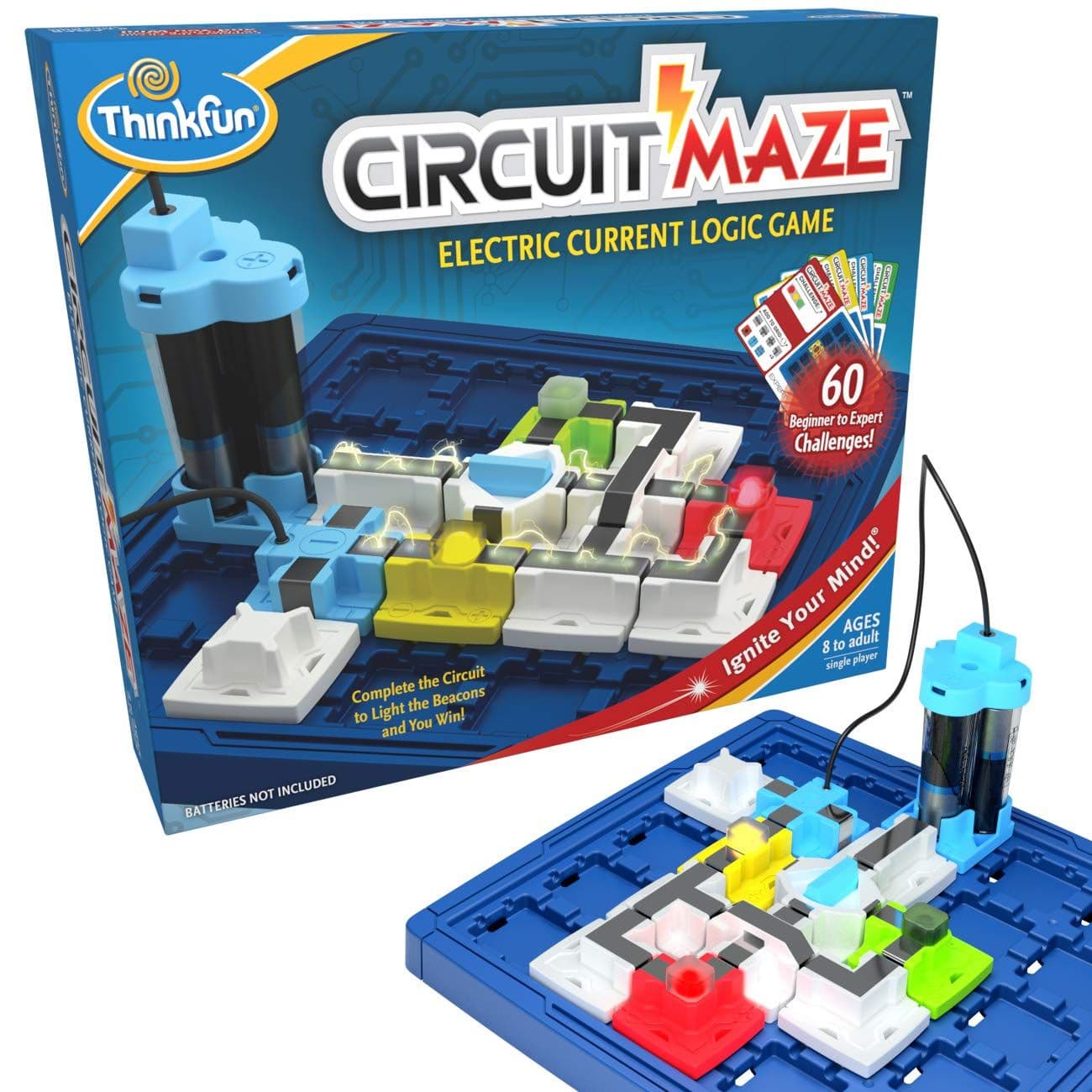 ThinkFun Circuit Maze — STEM-игра с электрическими схемами