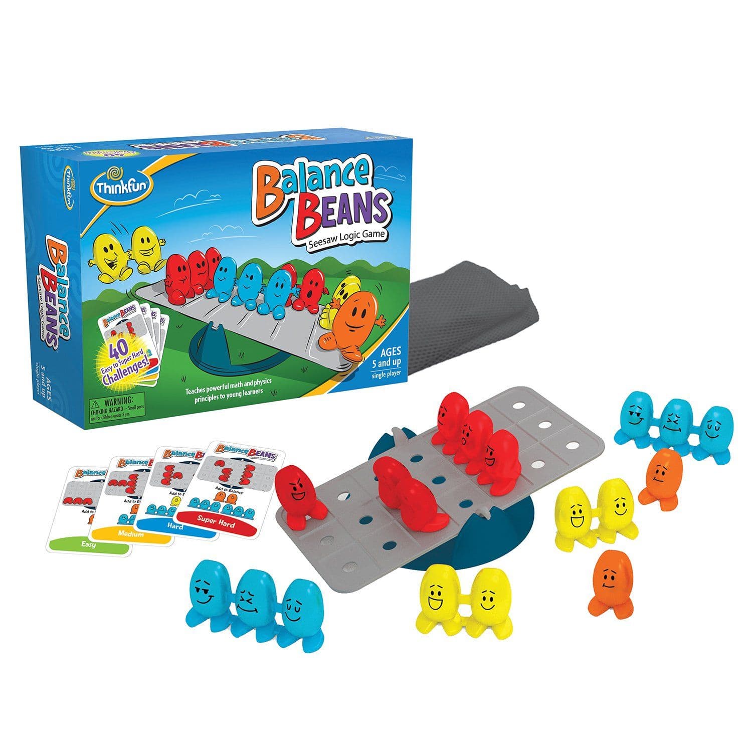ThinkFun Balance Beans — математическая игра на баланс