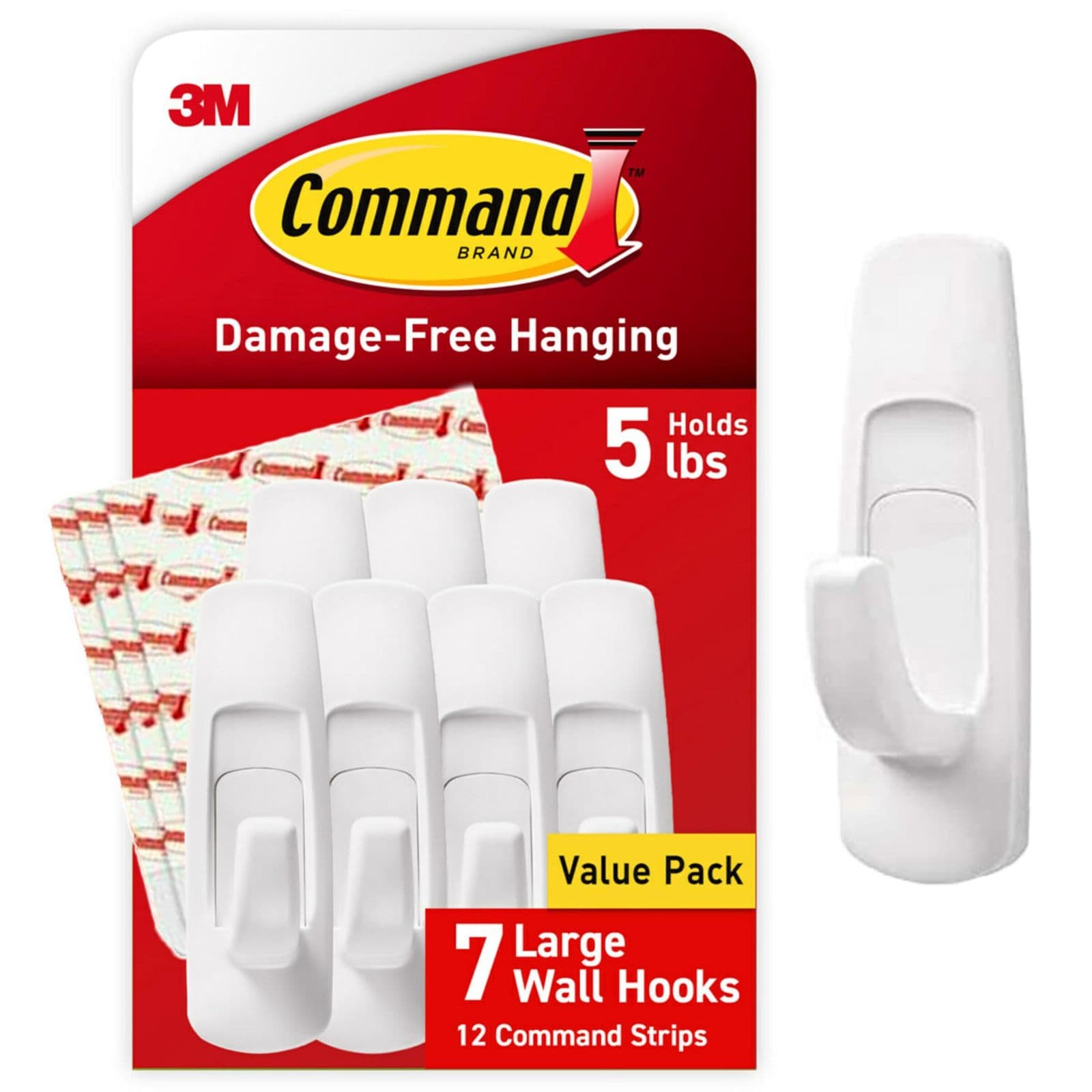 Command Large Utility Hooks — крючки, набор 7 шт.