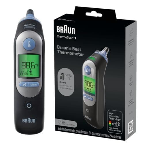 Braun ThermoScan 7 — ушной термометр с Age Precision