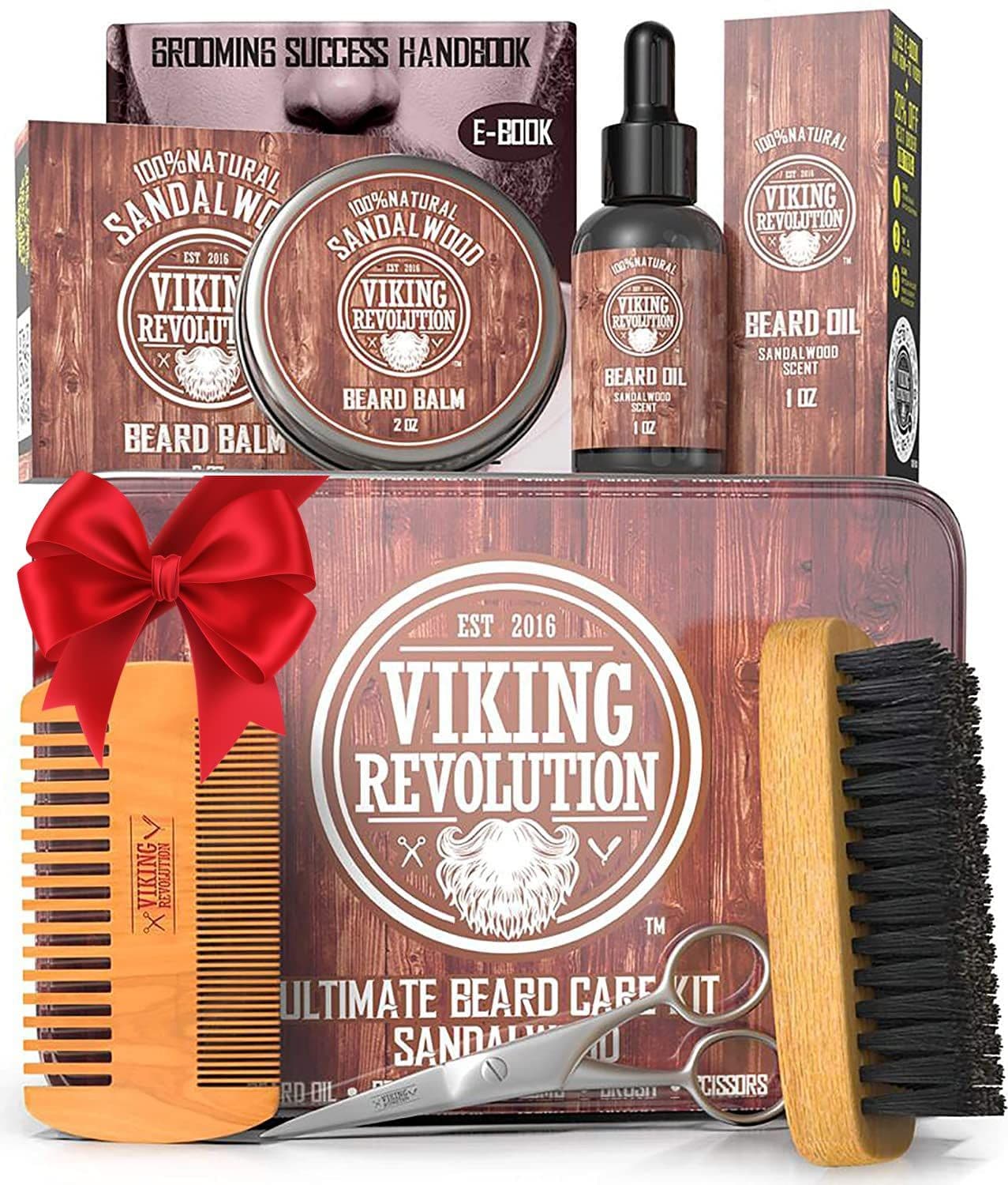 Viking Revolution Grooming Kit — с набором для бритья, маслом и бальзамом