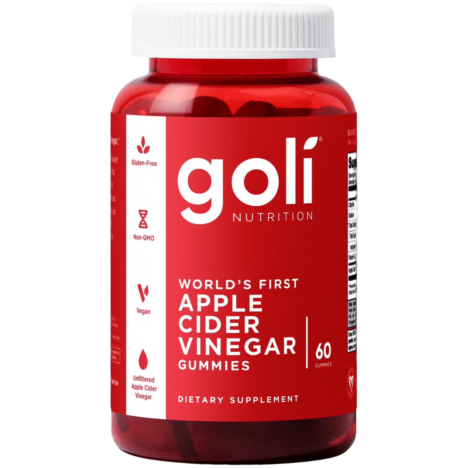 Goli — жевательные мармеладки с яблочным уксусом, 60 шт