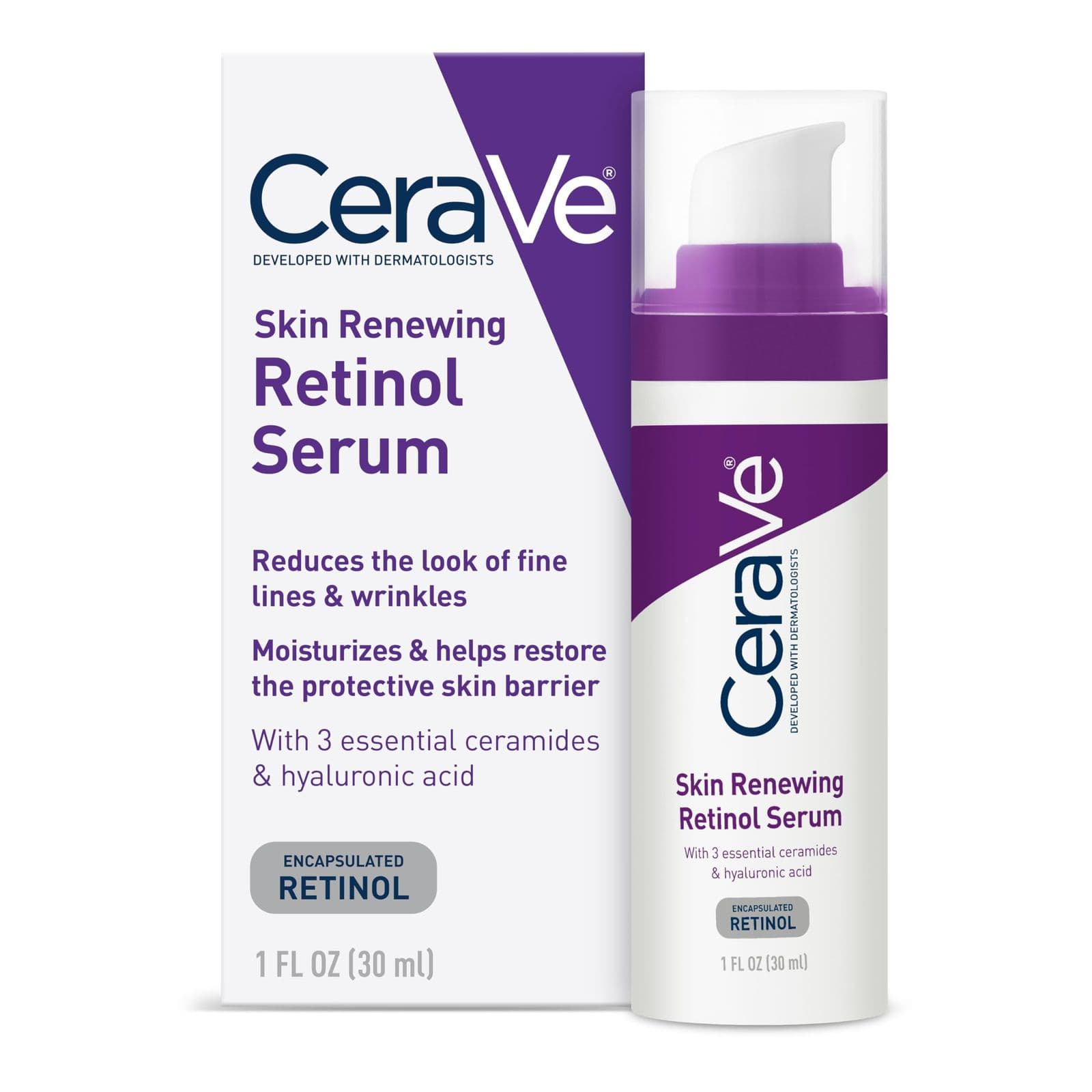 CeraVe Skin Renewing — сыворотка с ретинолом