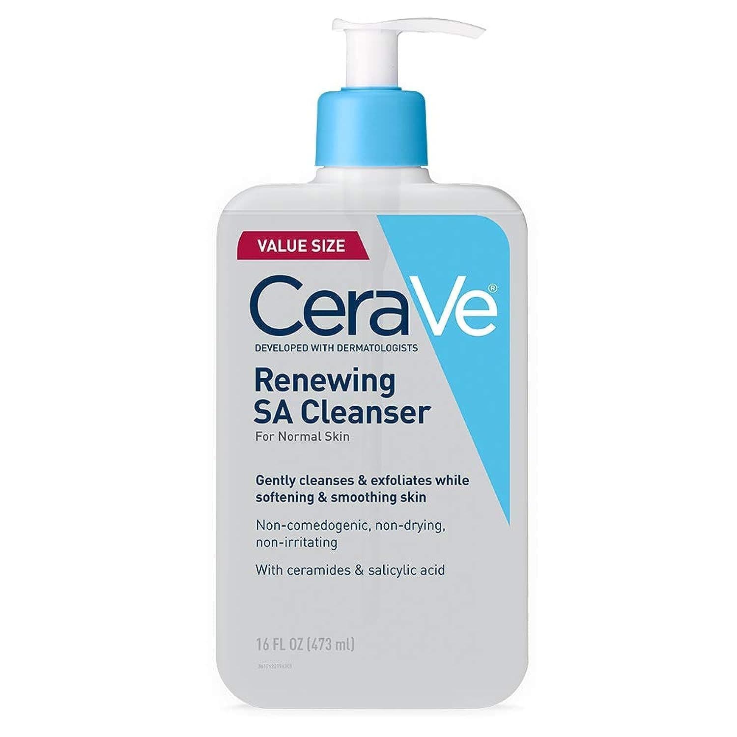 CeraVe SA — обновляющий гель с салициловой кислотой, 473 мл