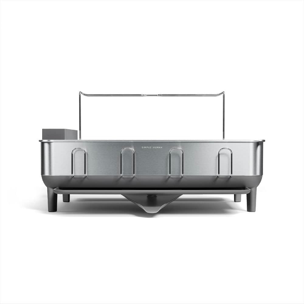simplehuman Dishrack Large — сушилка для посуды, большая вместимость
