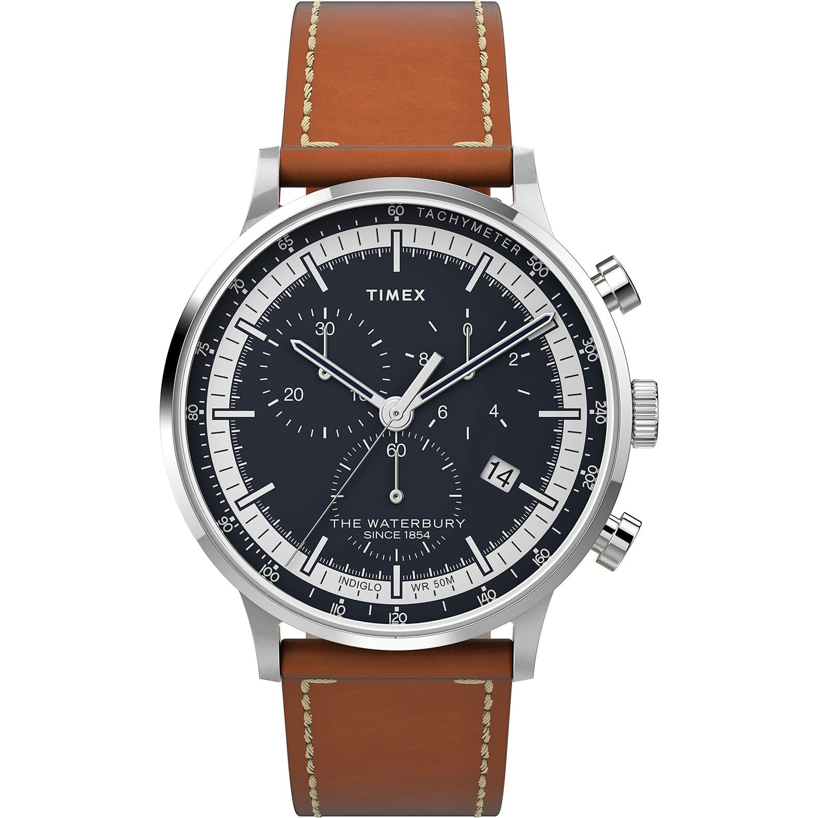 Timex Waterbury Chronograph 40mm — часы-хронограф