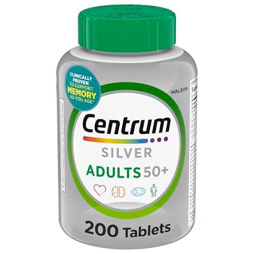 Centrum Silver — мультивитамины для взрослых 50+