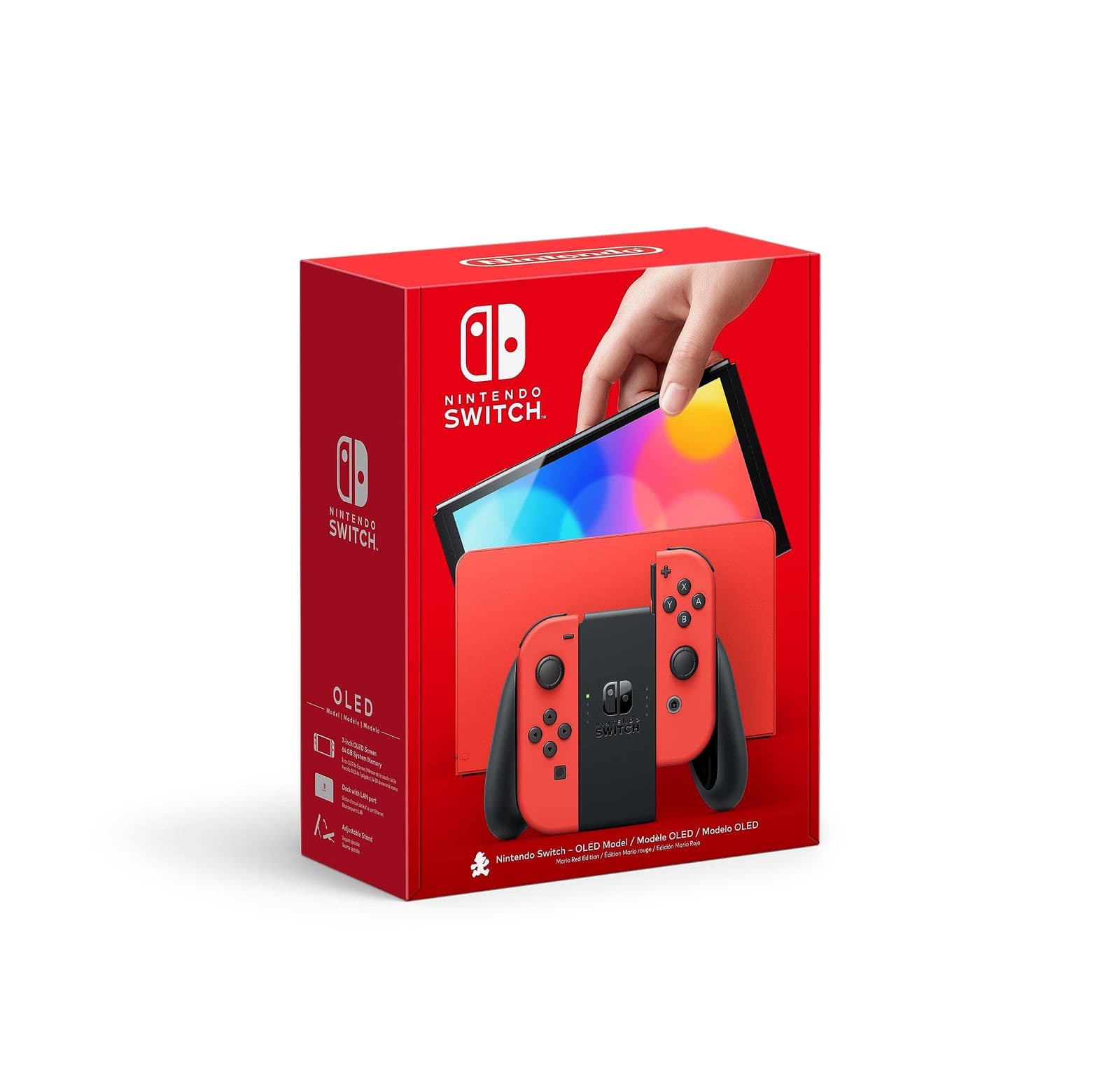 Игровая консоль Nintendo Switch (OLED), издание Mario Red