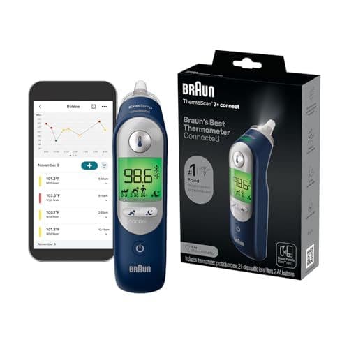 Braun ThermoScan 7+ Connect — ушной термометр