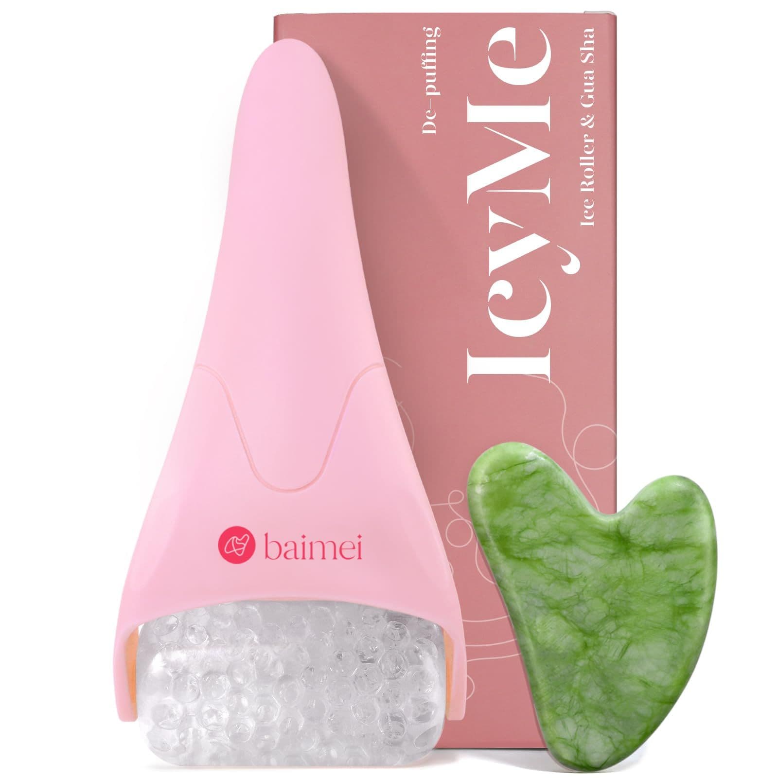 BAIMEI Ice Roller Set — ледяной валик и гуаша для ухода за лицом