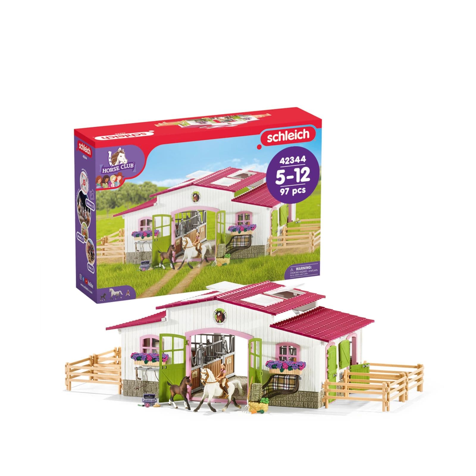Schleich Horse Club 42344 — игровой конный центр