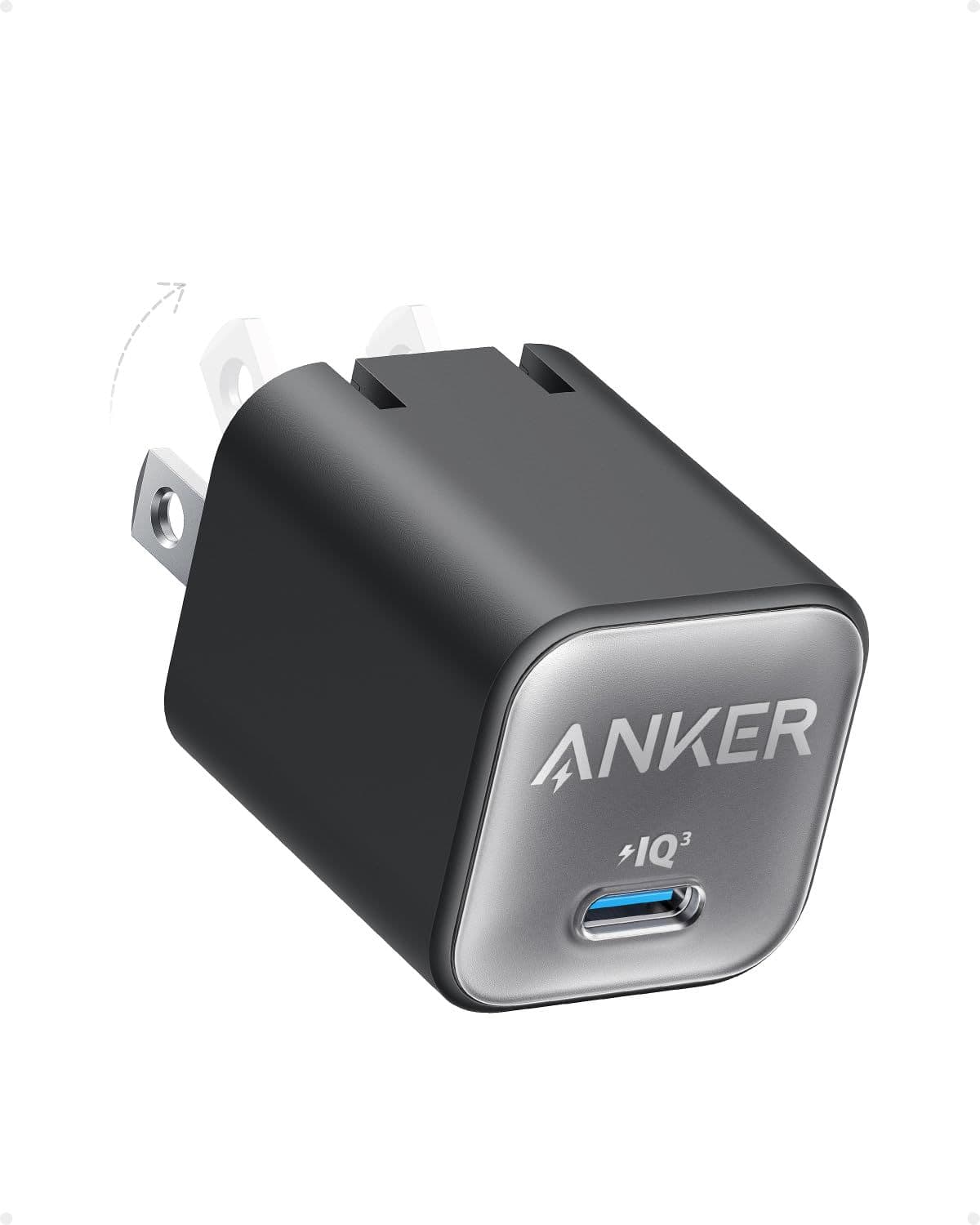 Anker Nano — зарядное устройство USB-C 30 Вт (GaN)