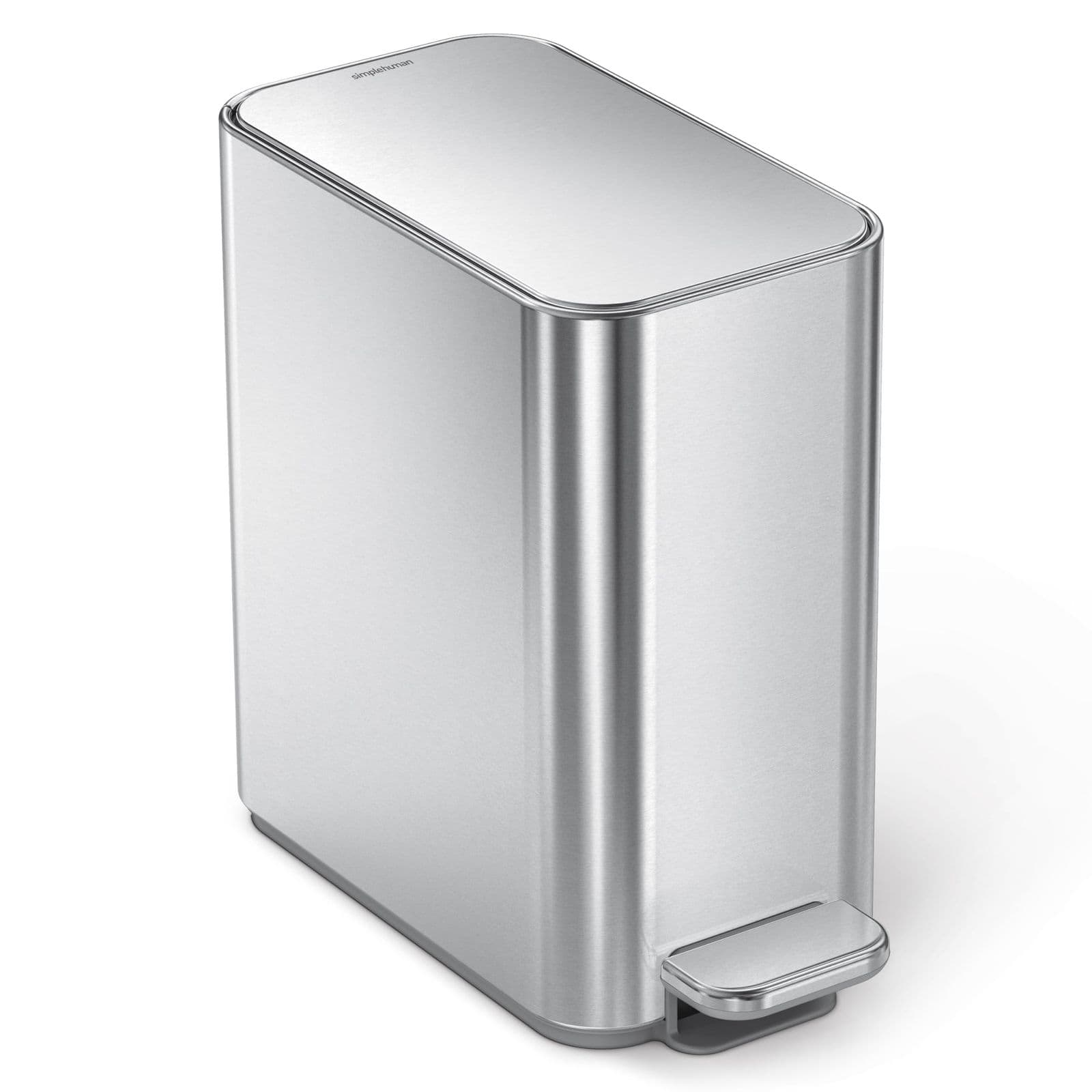 simplehuman Slim Step Can — ведро для ванной, 5 л