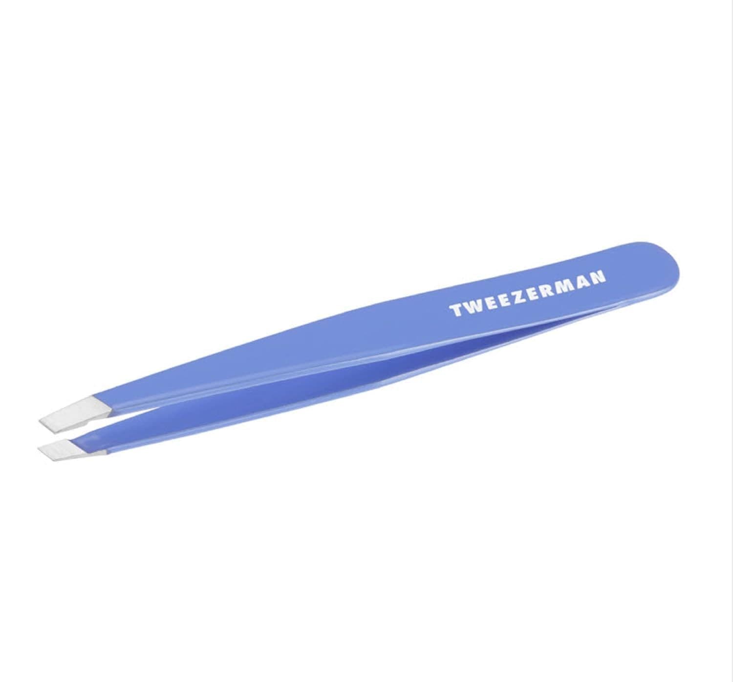 Tweezerman Slant Tweezer — пинцет для бровей, скошенный, черный