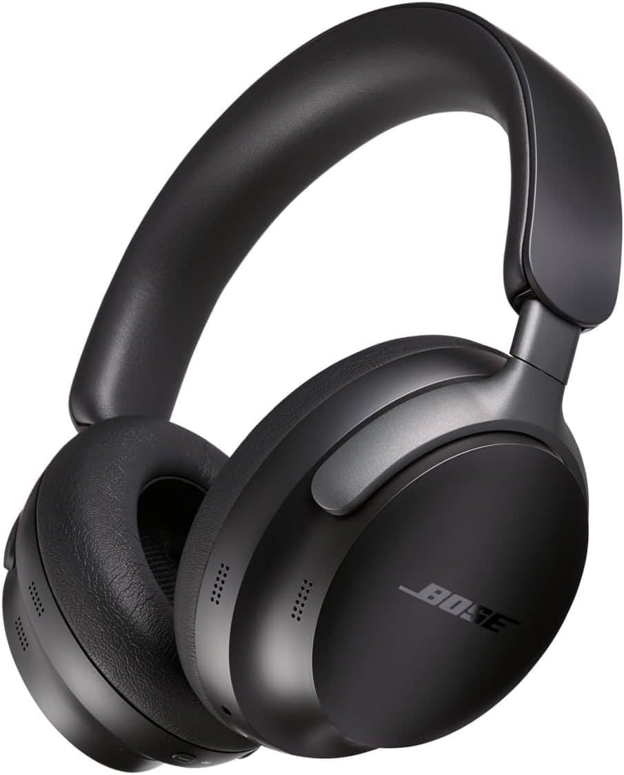 Bose QuietComfort Ultra — наушники с шумоподавлением, чёрные