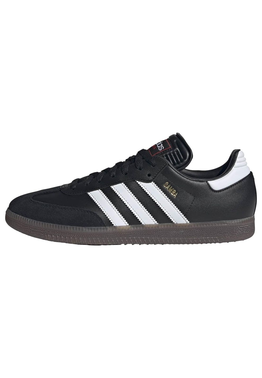 adidas Samba OG — кожаные кеды, чёрно-белые