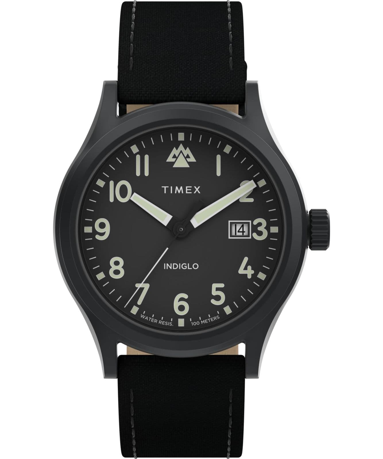 Timex Expedition North Sierra 40mm — полевые часы, зелёный циферблат