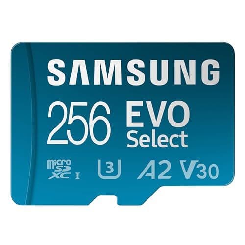 Samsung EVO Select 256 ГБ — карта памяти microSDXC