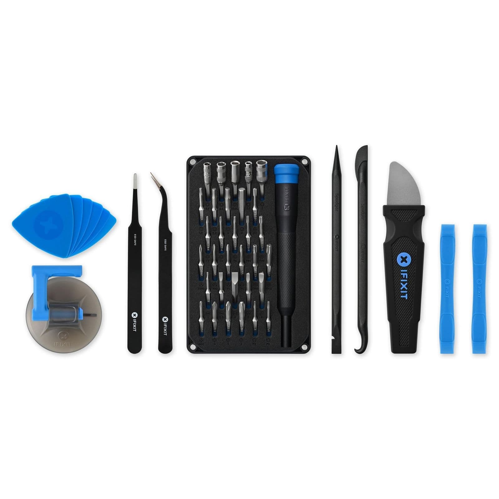 iFixit Pro Tech Go Toolkit — портативный то'плам, электроника тамири учун