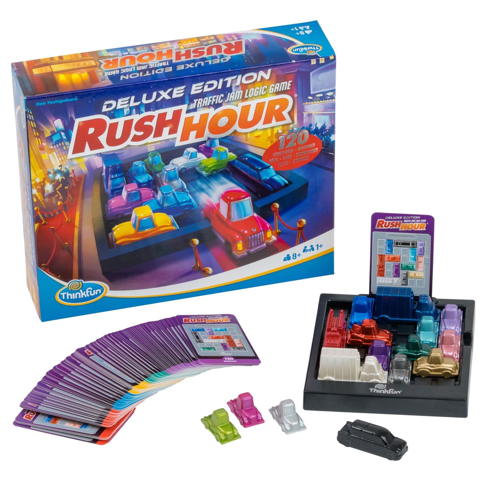 ThinkFun Rush Hour Deluxe — логическая игра-головоломка