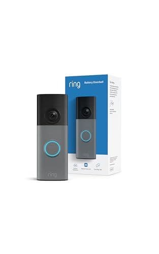 Умный видеозвонок Ring Battery Doorbell, серый