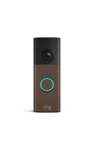 Умный видеозвонок Ring Battery Doorbell, мокко