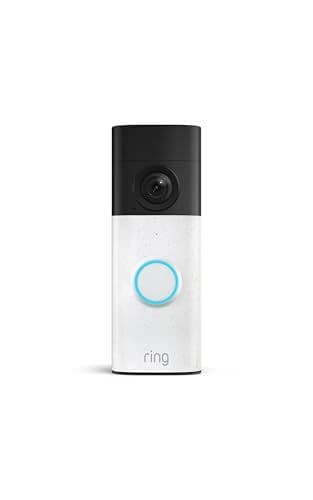 Умный видеозвонок Ring Battery Doorbell, белый